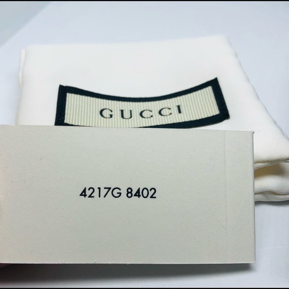 SOLD GUCCI G Ring Unisex with PACKAGING - Picture 11 of 13